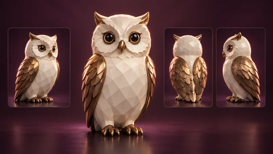 Meshy 6 Lite Multi-Image → 3D